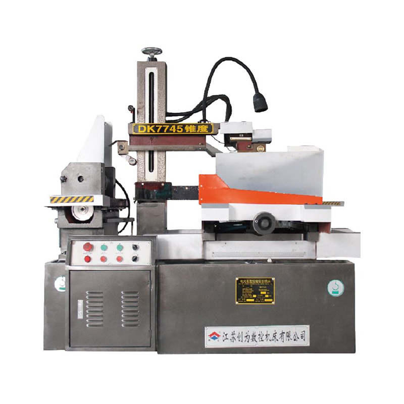 DK7745 ± 15 ° AZ 유지 보수가없는 CNC EDM 고속 와이어 절단 기계